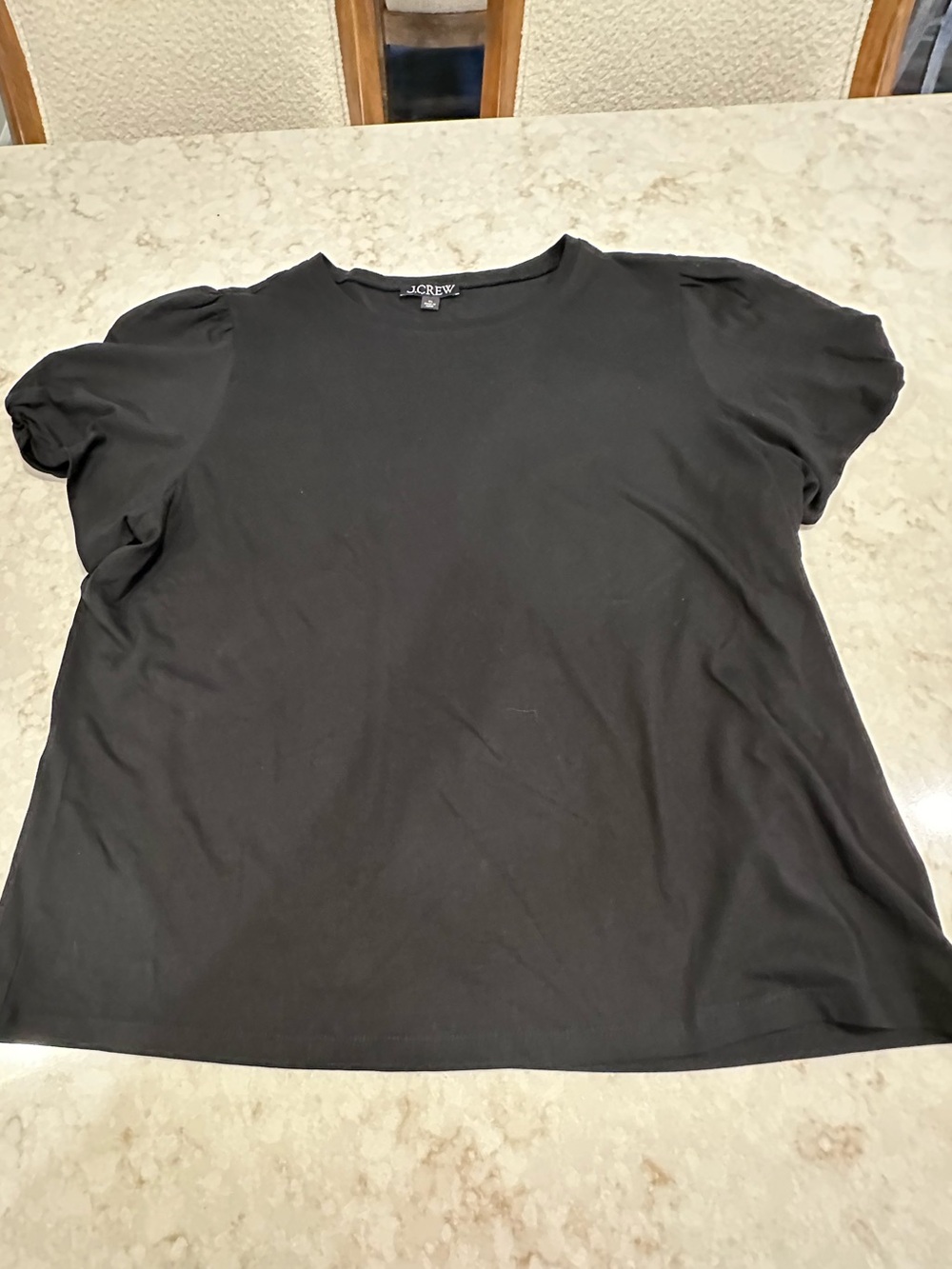 NWOT J crew black tee